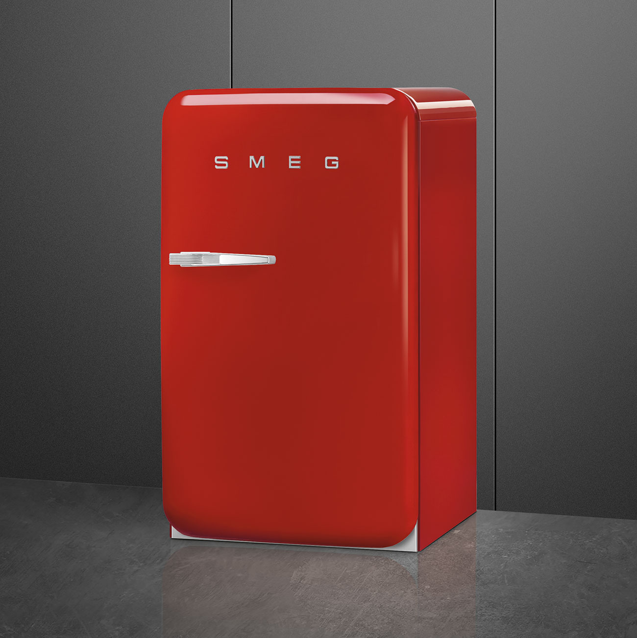 Smeg | Frittstående Kjøleskap Rød - FAB10HRRD5_4