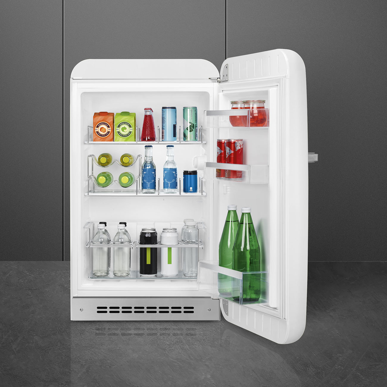 Weiß Retro-Kühlschränke von Smeg_9