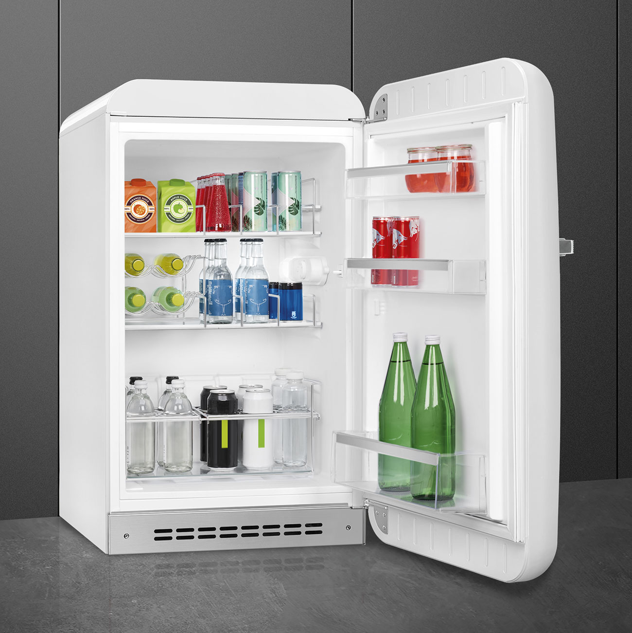 Weiß Retro-Kühlschränke von Smeg_10