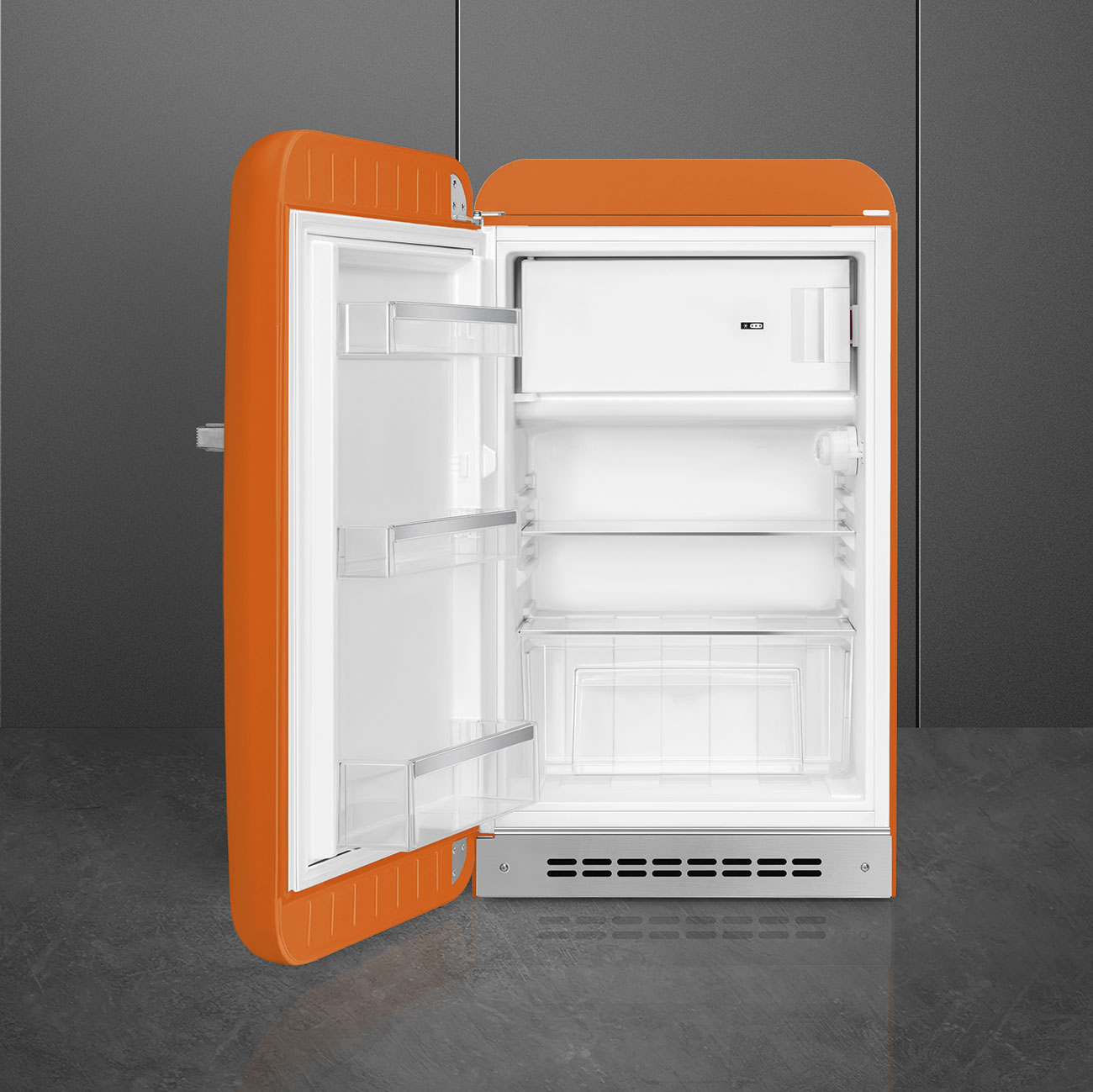 Smeg | Frittstående Kjøleskap Oransje - FAB10LOR5_2