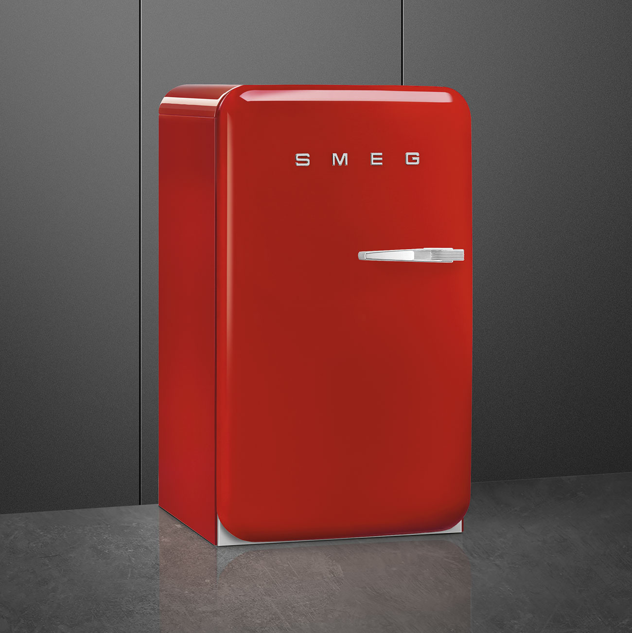 Smeg | Frittstående Kjøleskap Rød - FAB10LRD5_3