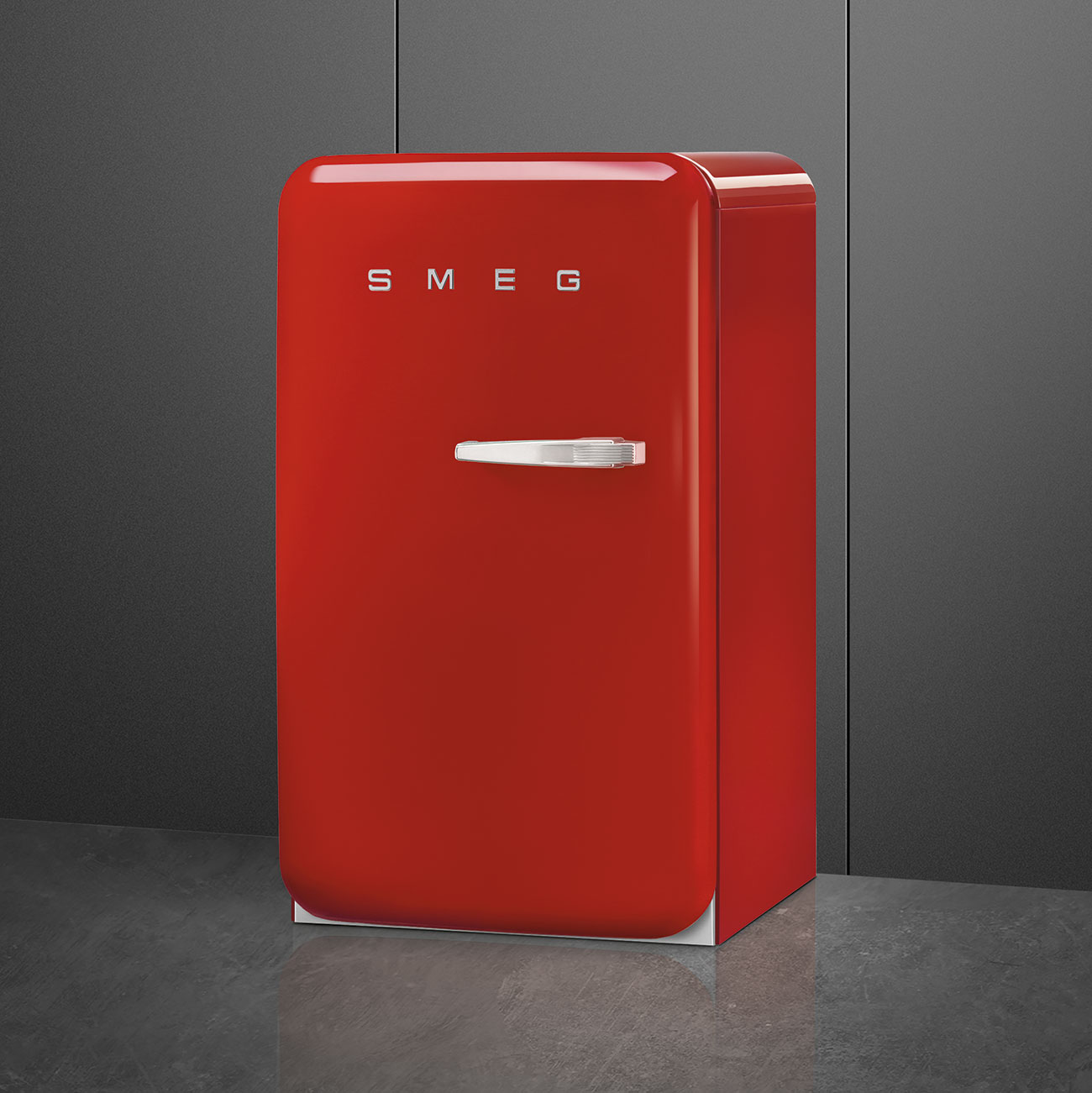 Smeg | Frittstående Kjøleskap Rød - FAB10LRD5_4