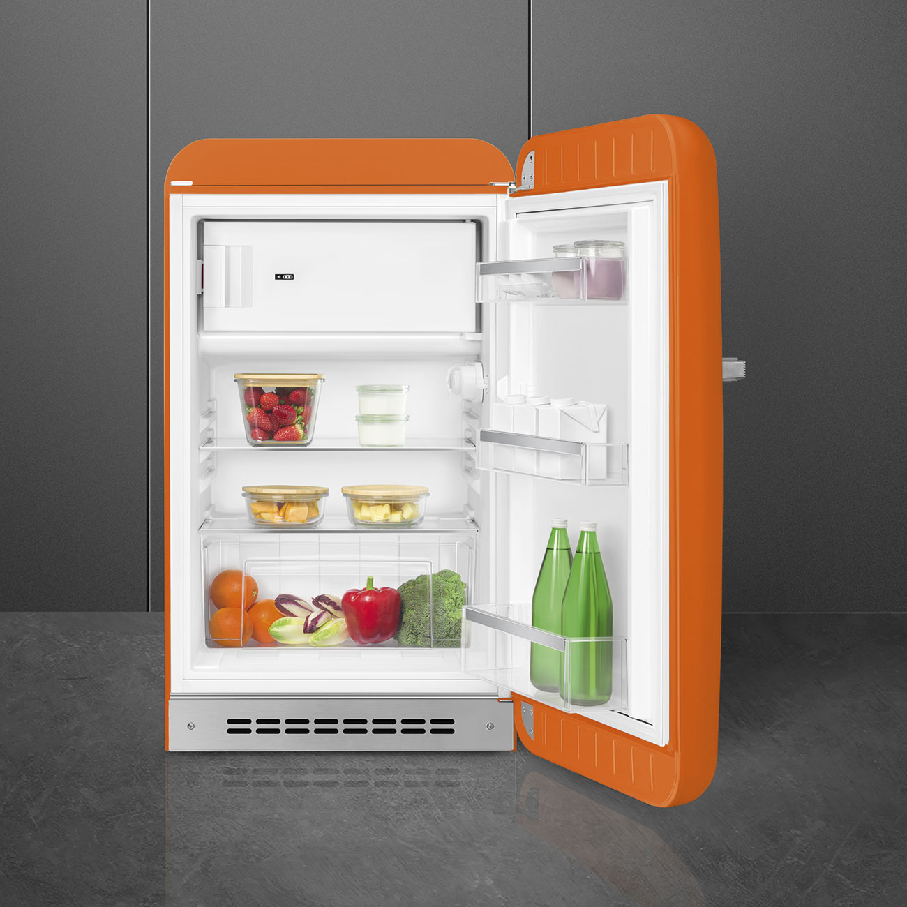 Oranje koelkast - Smeg_9