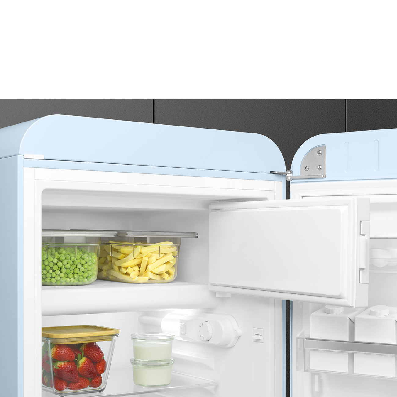 Pastel blue refrigerator - Smeg_10