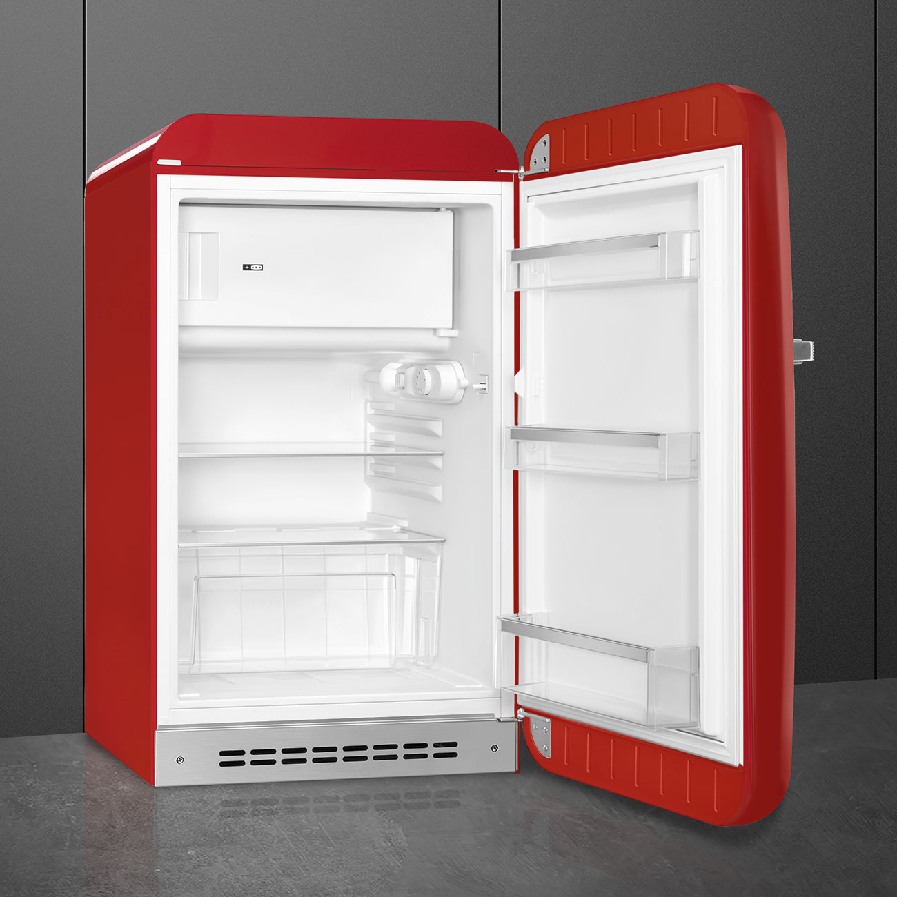 Smeg | Frittstående Kjøleskap Rød - FAB10RRD5_5