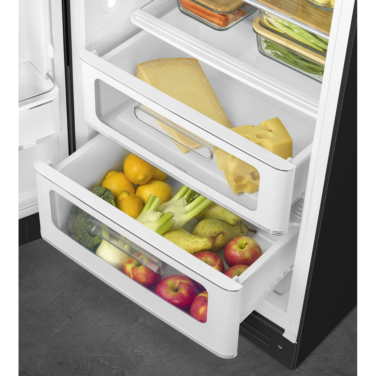 En låge Fritstående refrigerator - Smeg_8