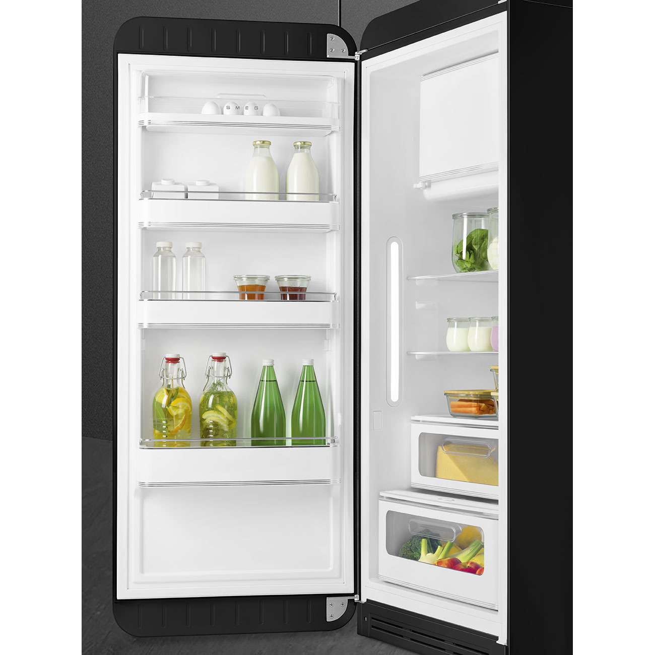 Schwarz Retro-Kühlschränke von Smeg_9