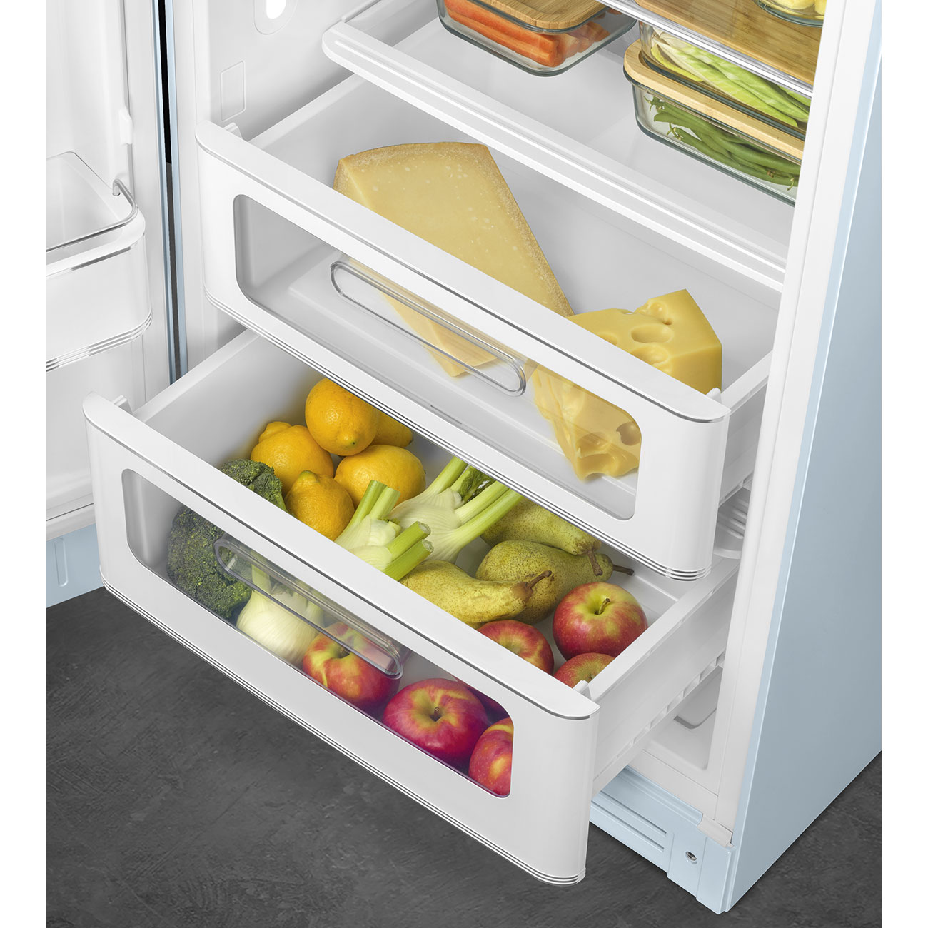 Pastellblau Retro-Kühlschränke von Smeg_8