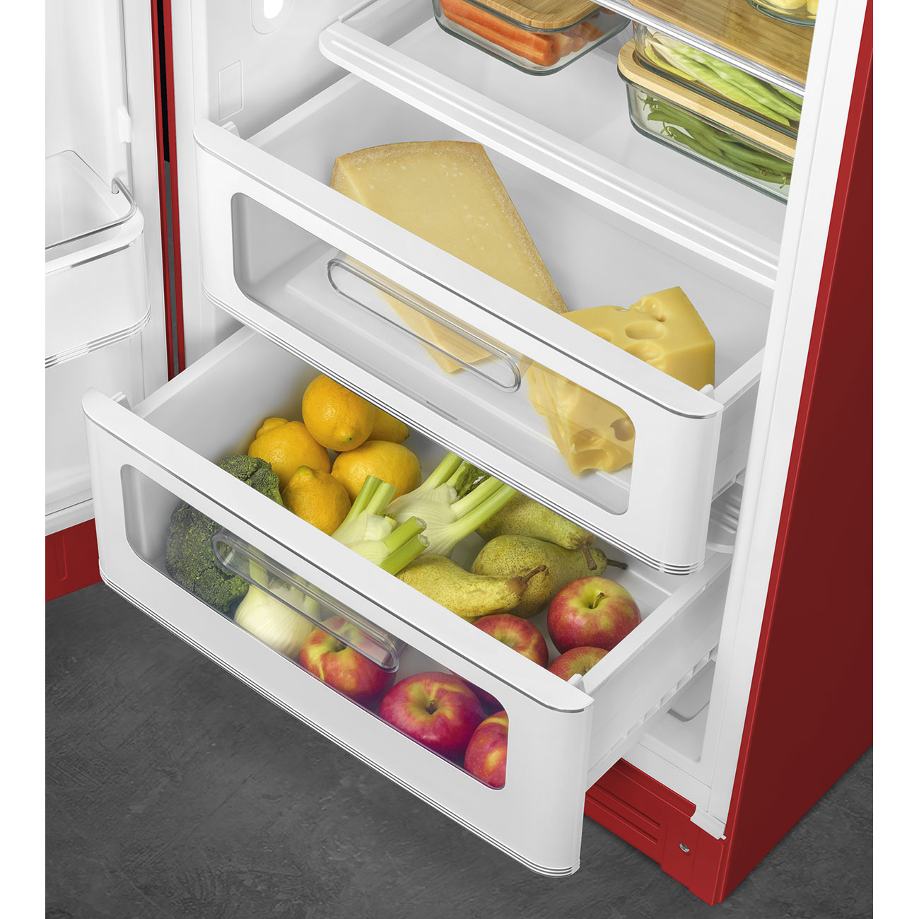 Rood koelkast - Smeg_8