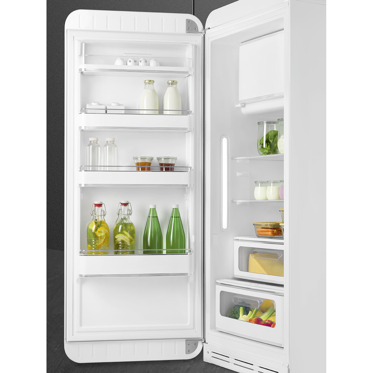 White refrigerator - Smeg_9