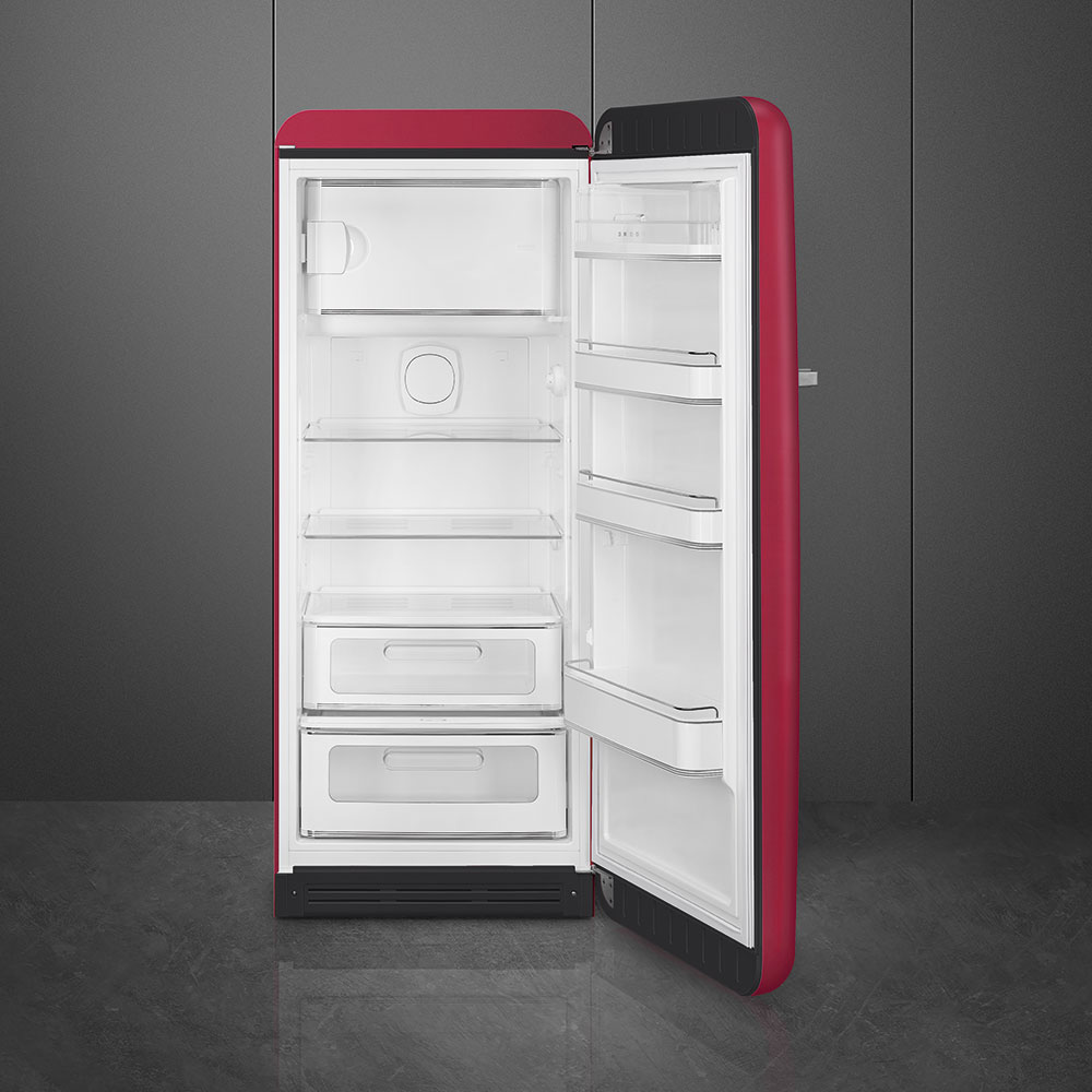Ruby Red refrigerator - Smeg_4
