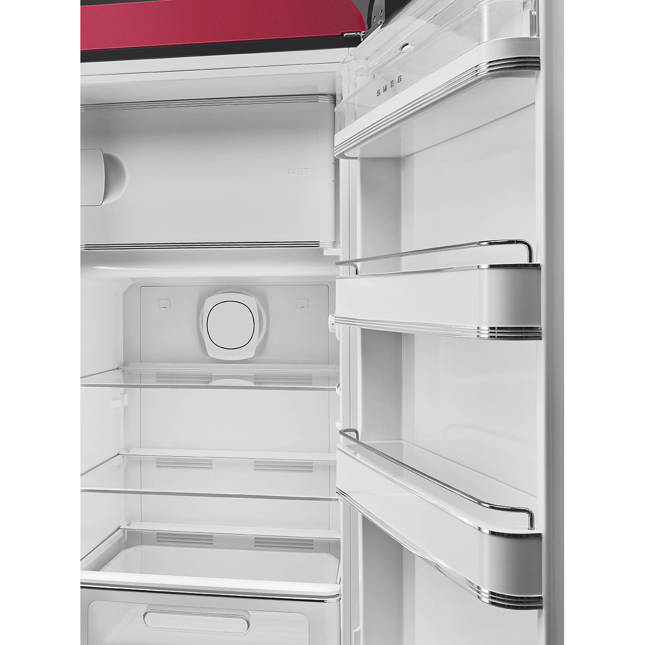 Ruby Red refrigerator - Smeg_6