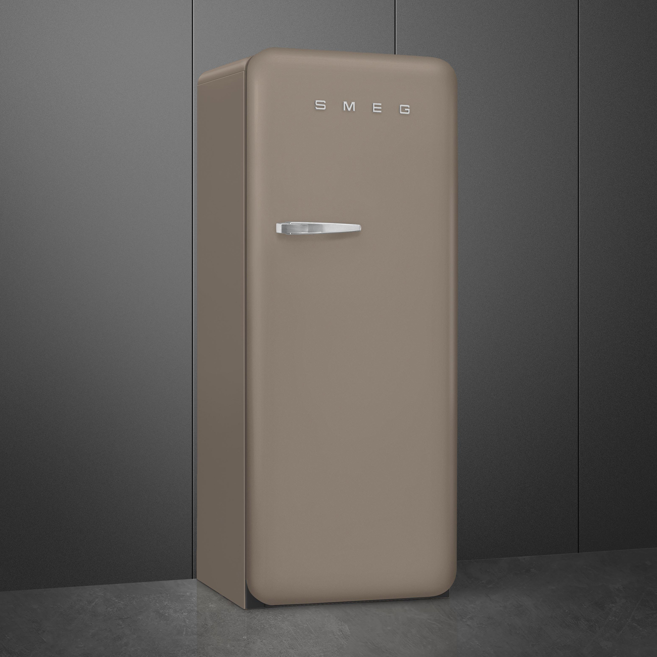 Taupe refrigerator - Smeg_2