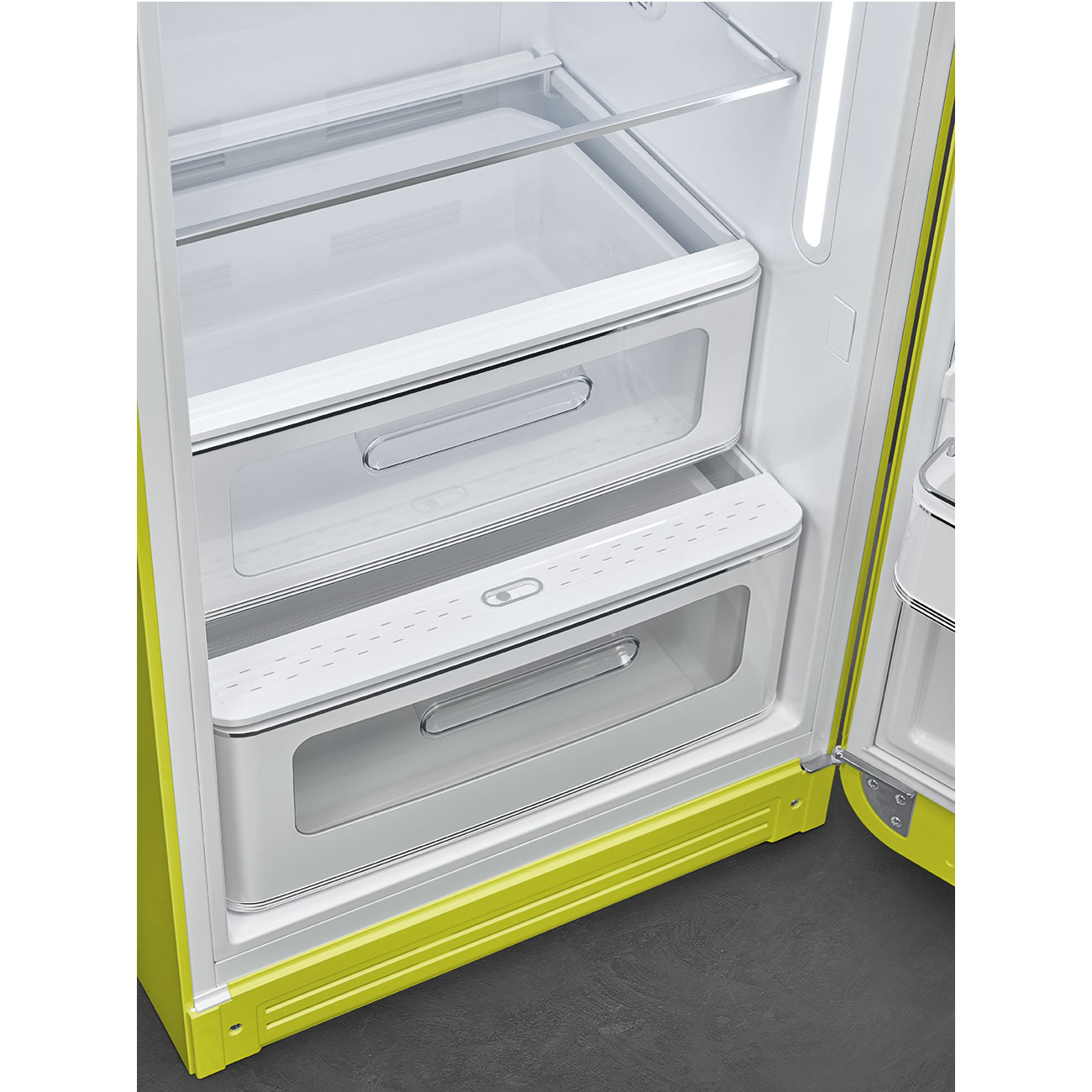 Lime green refrigerator - Smeg_6