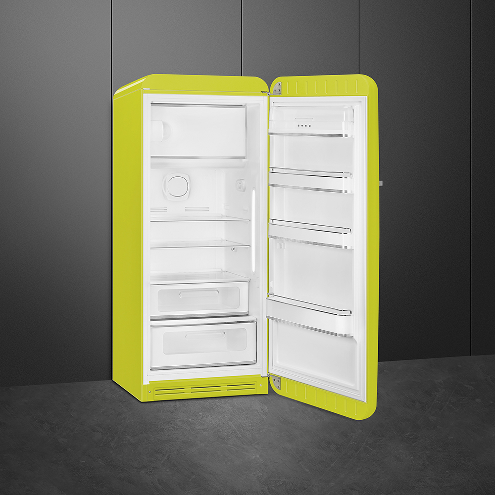 Lime green refrigerator - Smeg_8