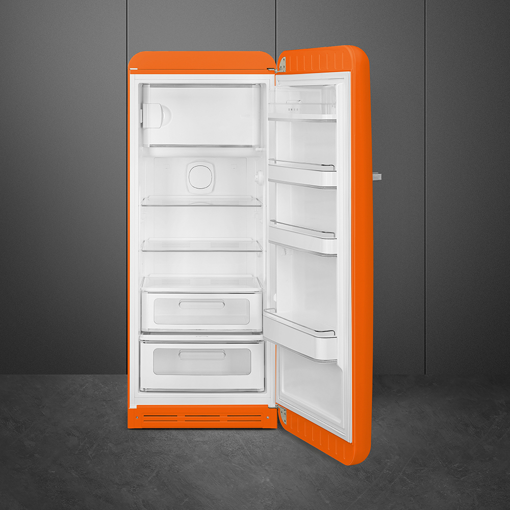 Orange refrigerator - Smeg_8