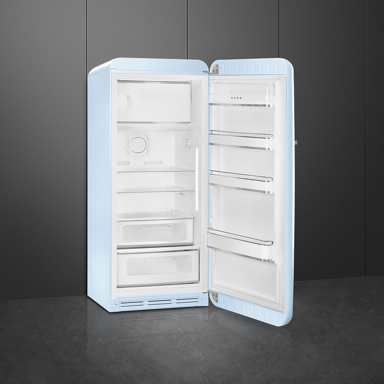 Smeg | Frittstående Kjøleskap Pastellblå - FAB28RPB5_4