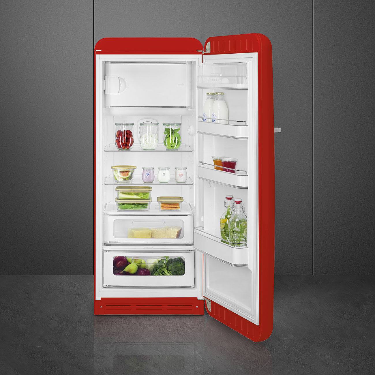 En låge Fritstående refrigerator - Smeg_9