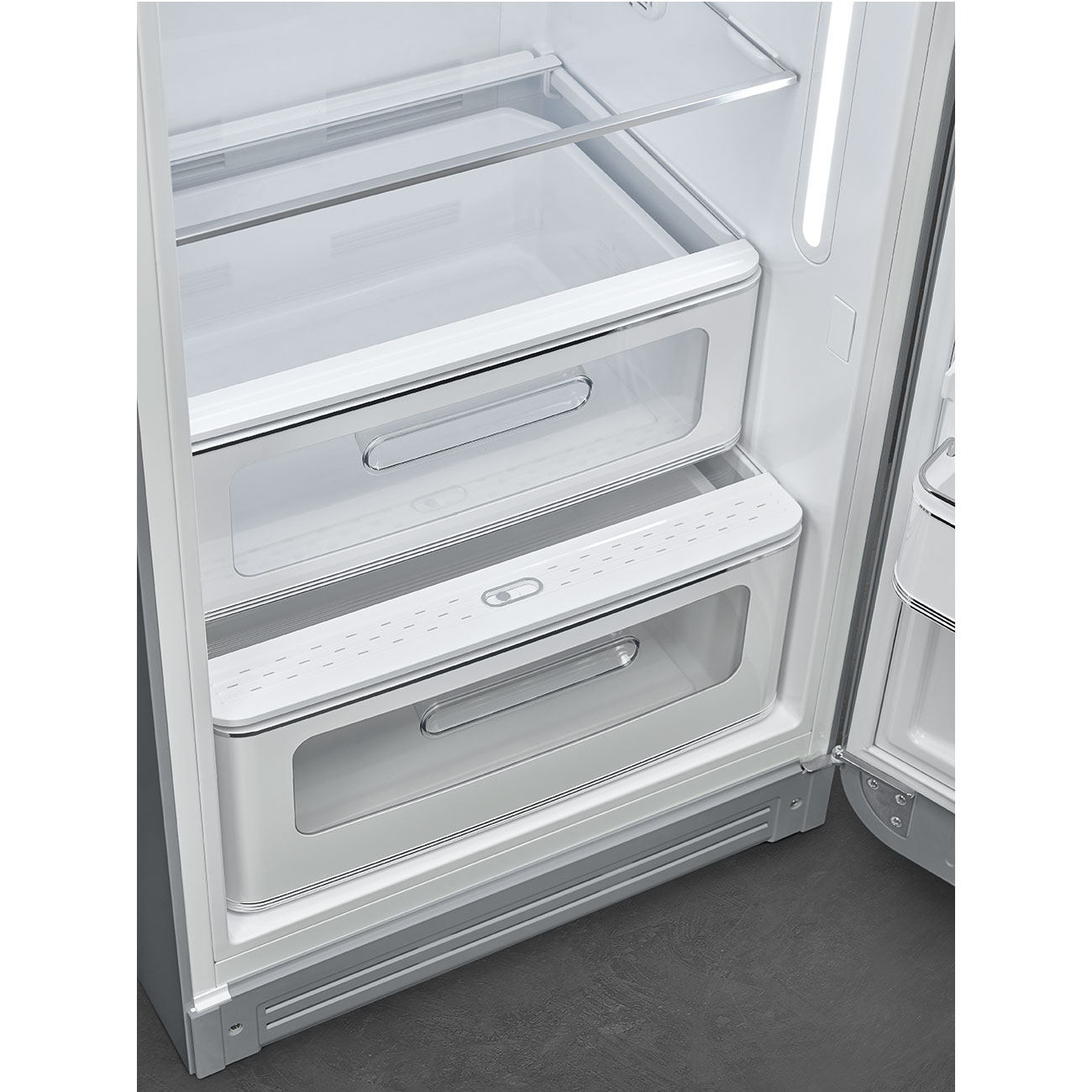 Smeg | Frittstående Kjøleskap Sølv - FAB28RSV5_5