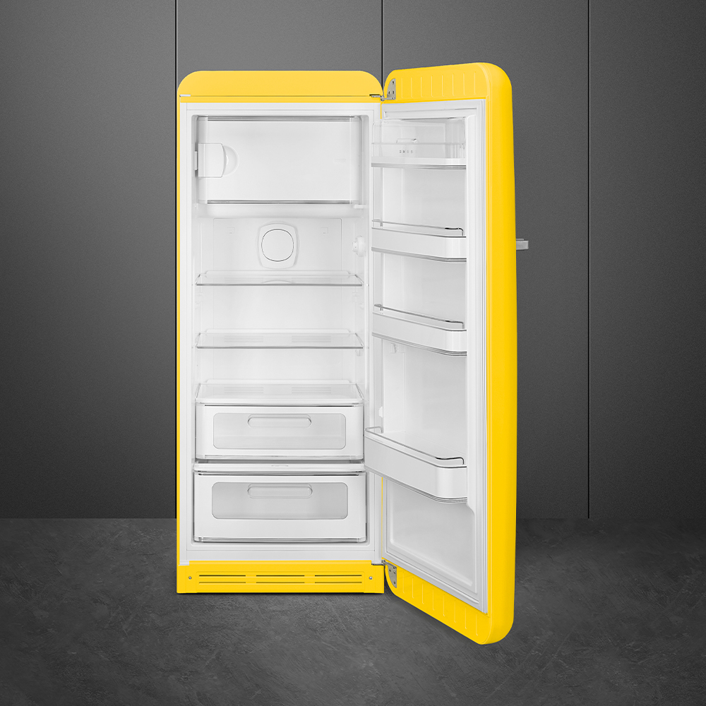 Yellow refrigerator - Smeg_7