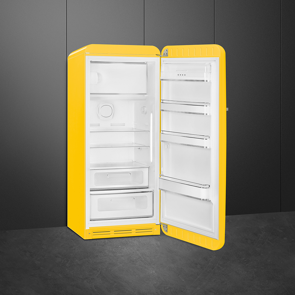 Yellow refrigerator - Smeg_8