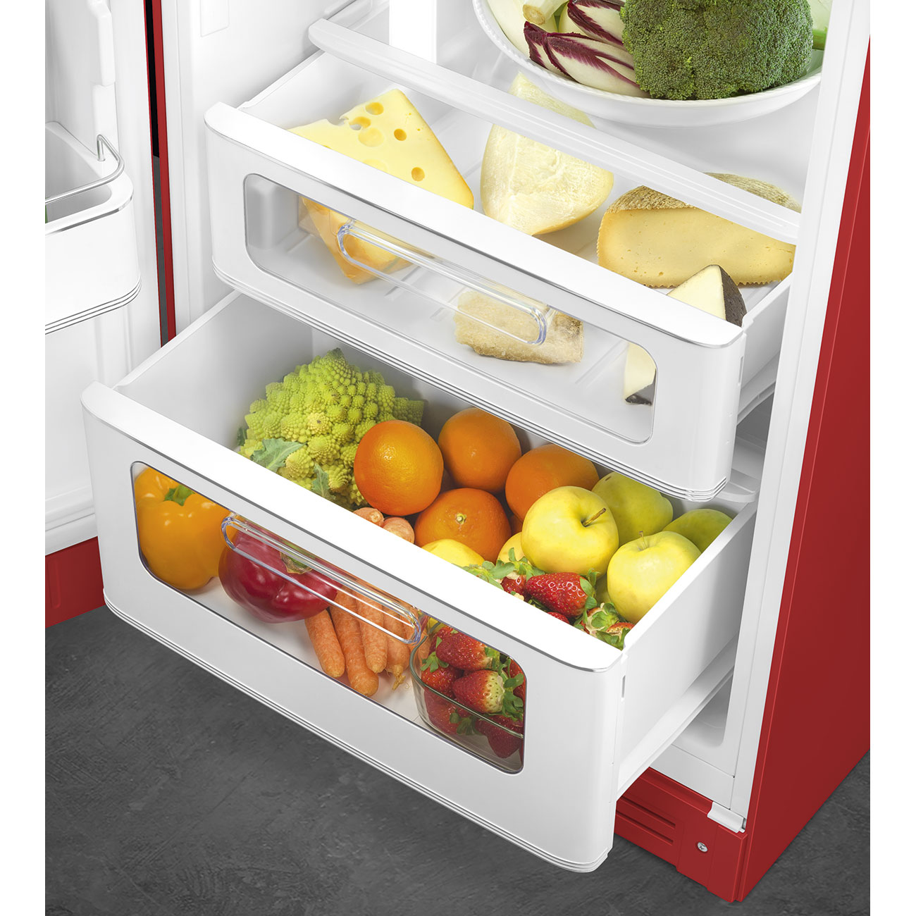 Red refrigerator - Smeg_6