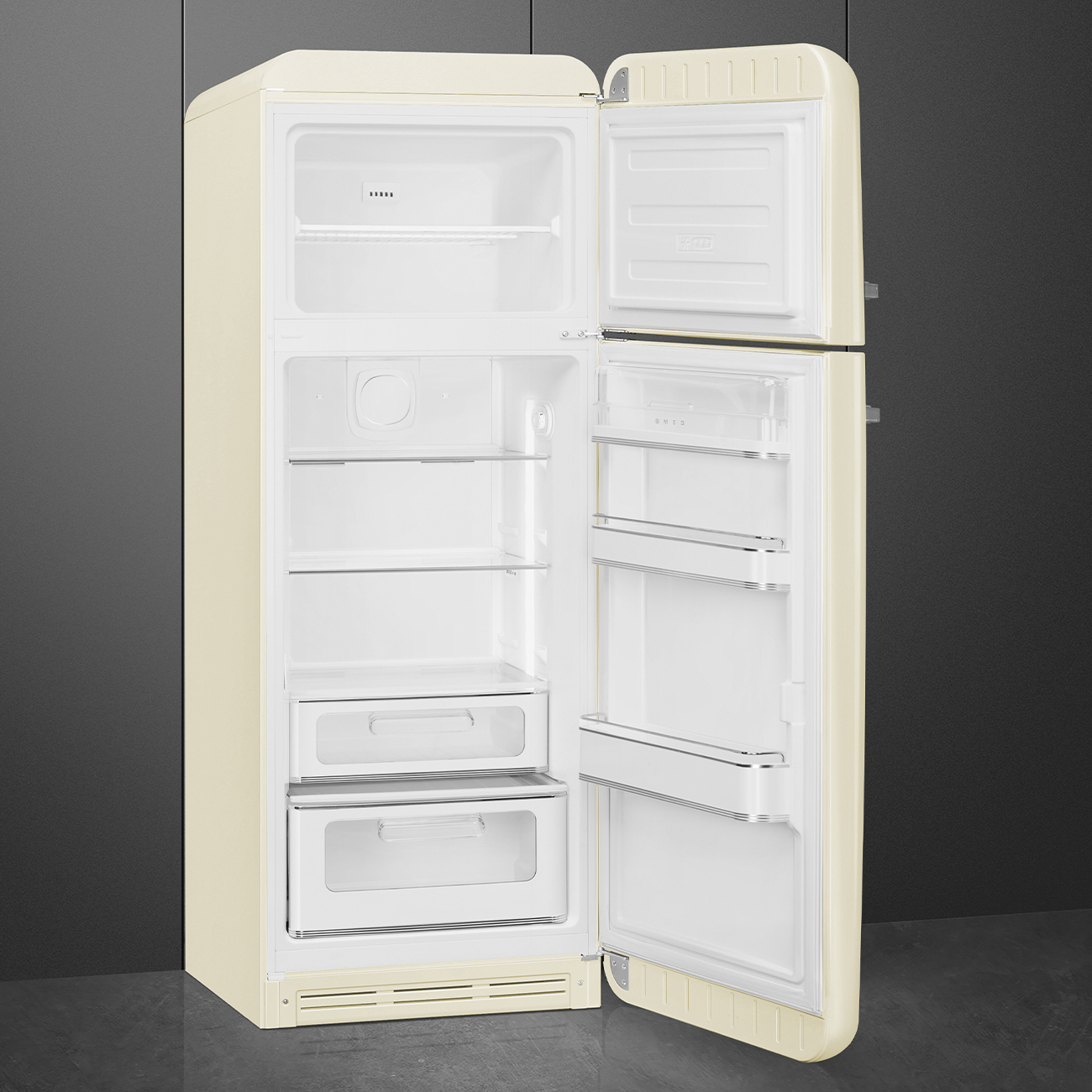 Creme Retro-Kühlschränke von Smeg_2