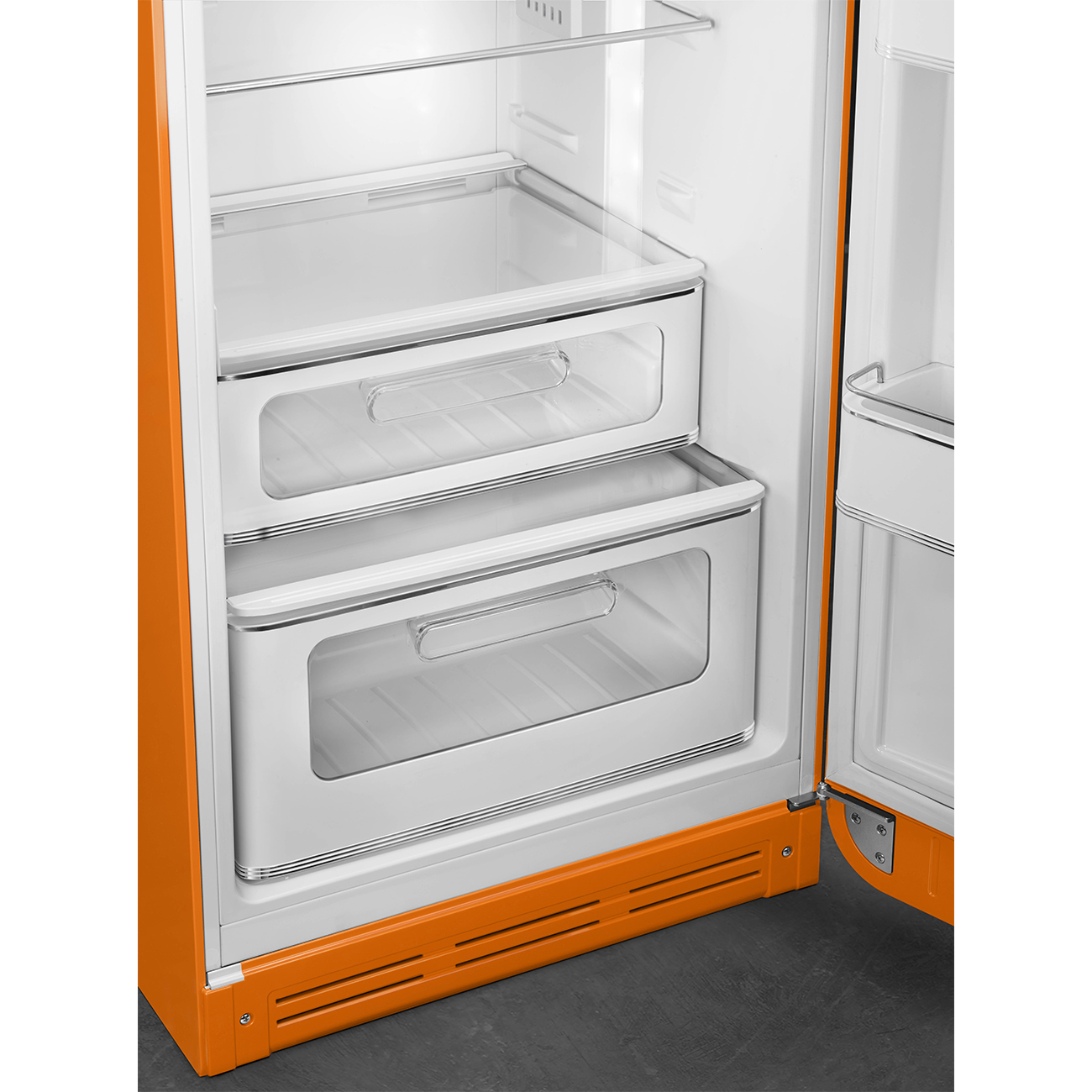 Orange refrigerator - Smeg_8