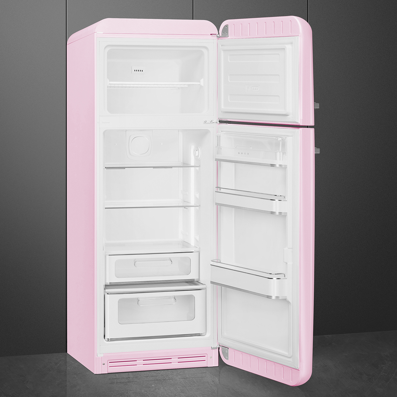 Cadillac Pink Retro-Kühlschränke von Smeg_2