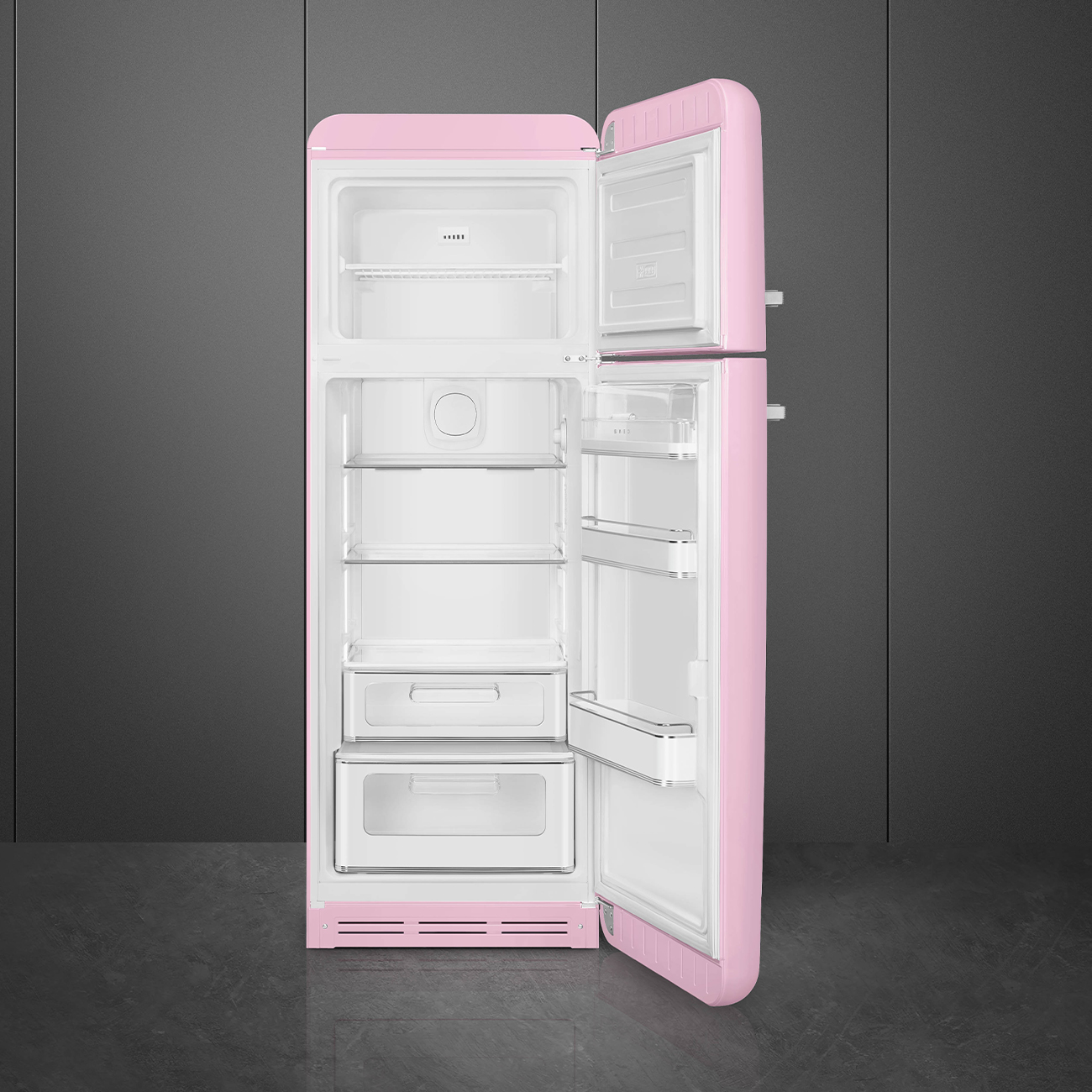 Cadillac Pink Retro-Kühlschränke von Smeg_6