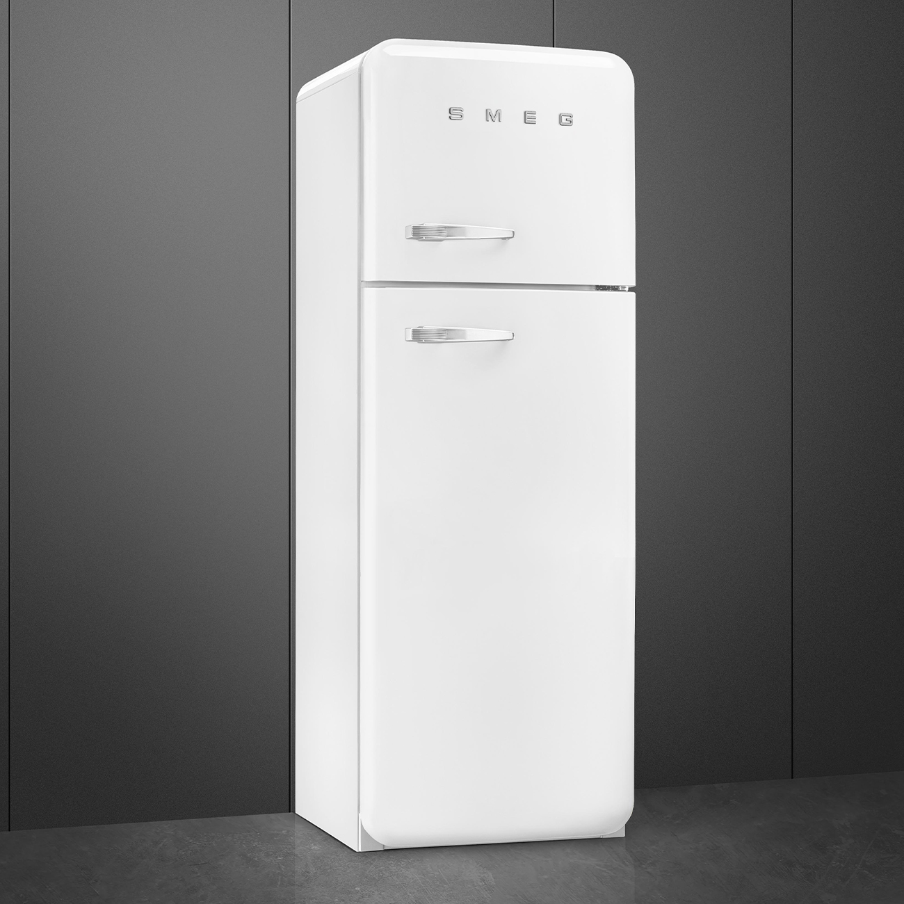 Weiß Retro-Kühlschränke von Smeg_3