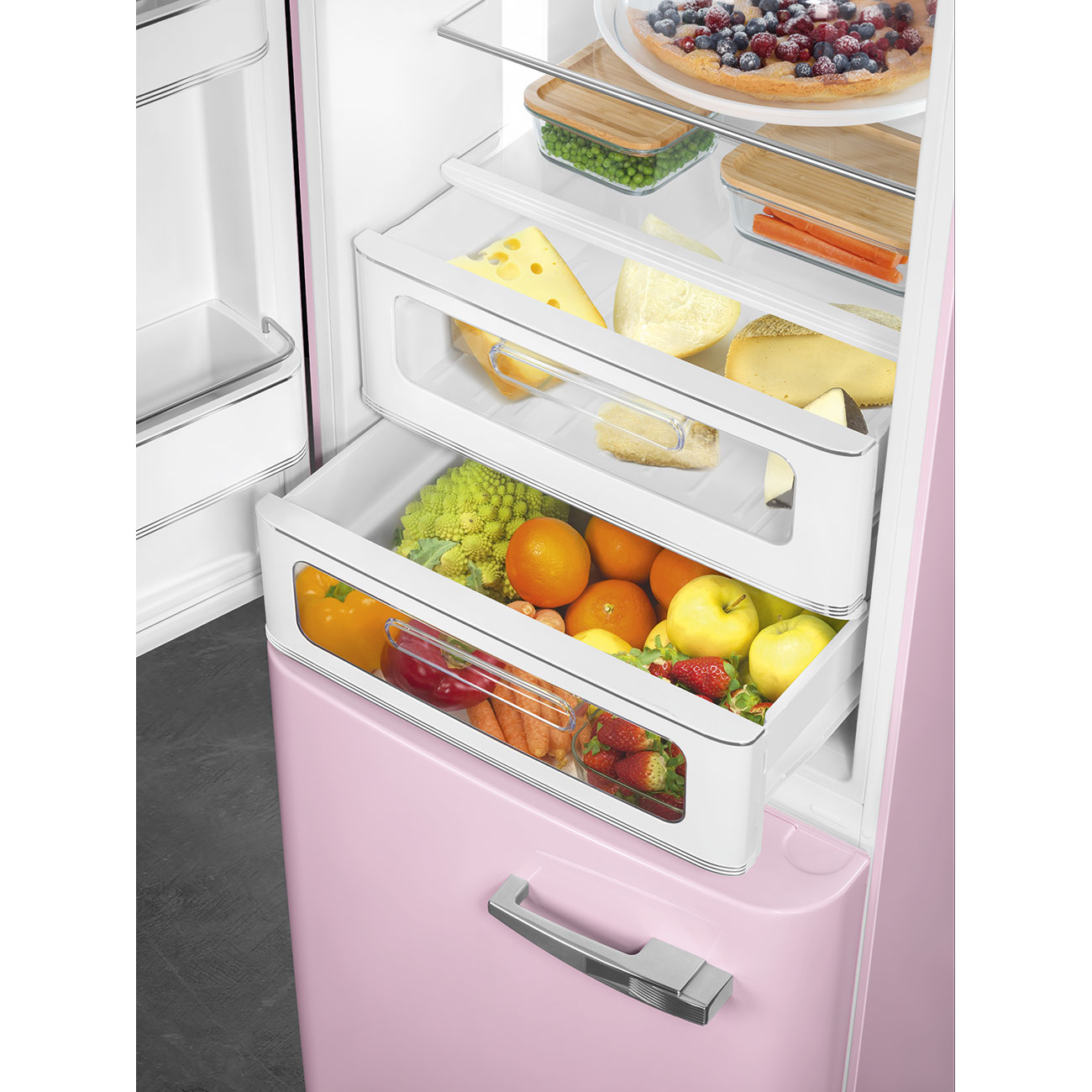 Pink refrigerator - Smeg_8