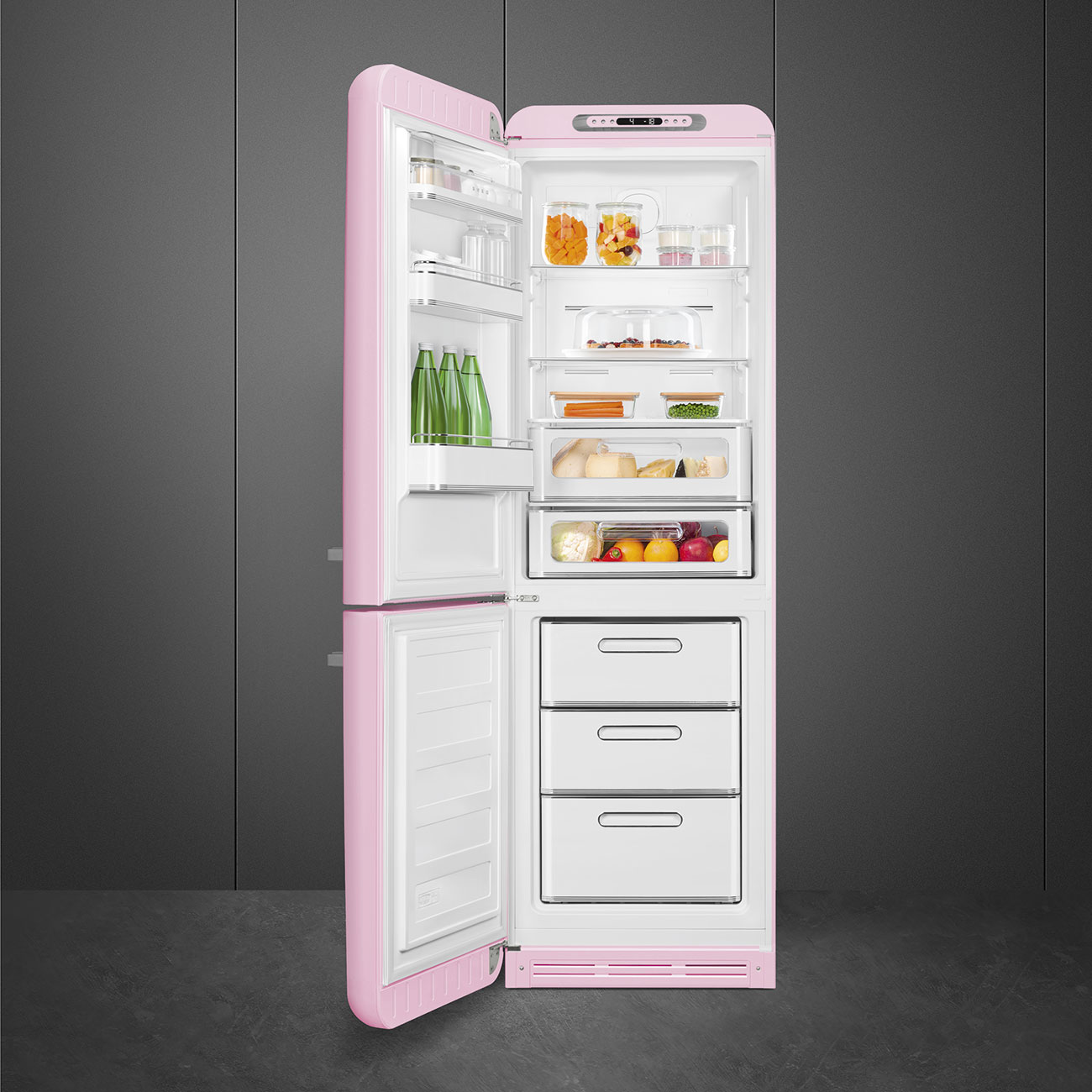 Roze koelkast - Smeg_3
