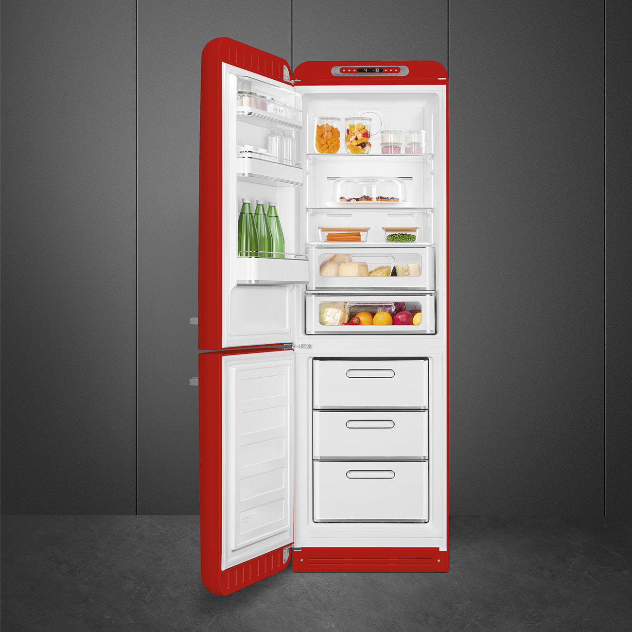 Rood koelkast - Smeg_3