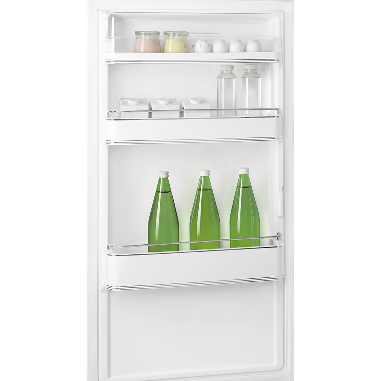 Weiß Retro-Kühlschränke von Smeg_9