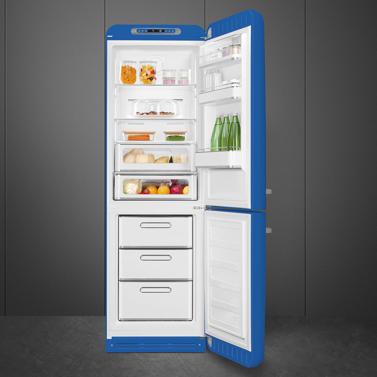 Blue refrigerator - Smeg_7