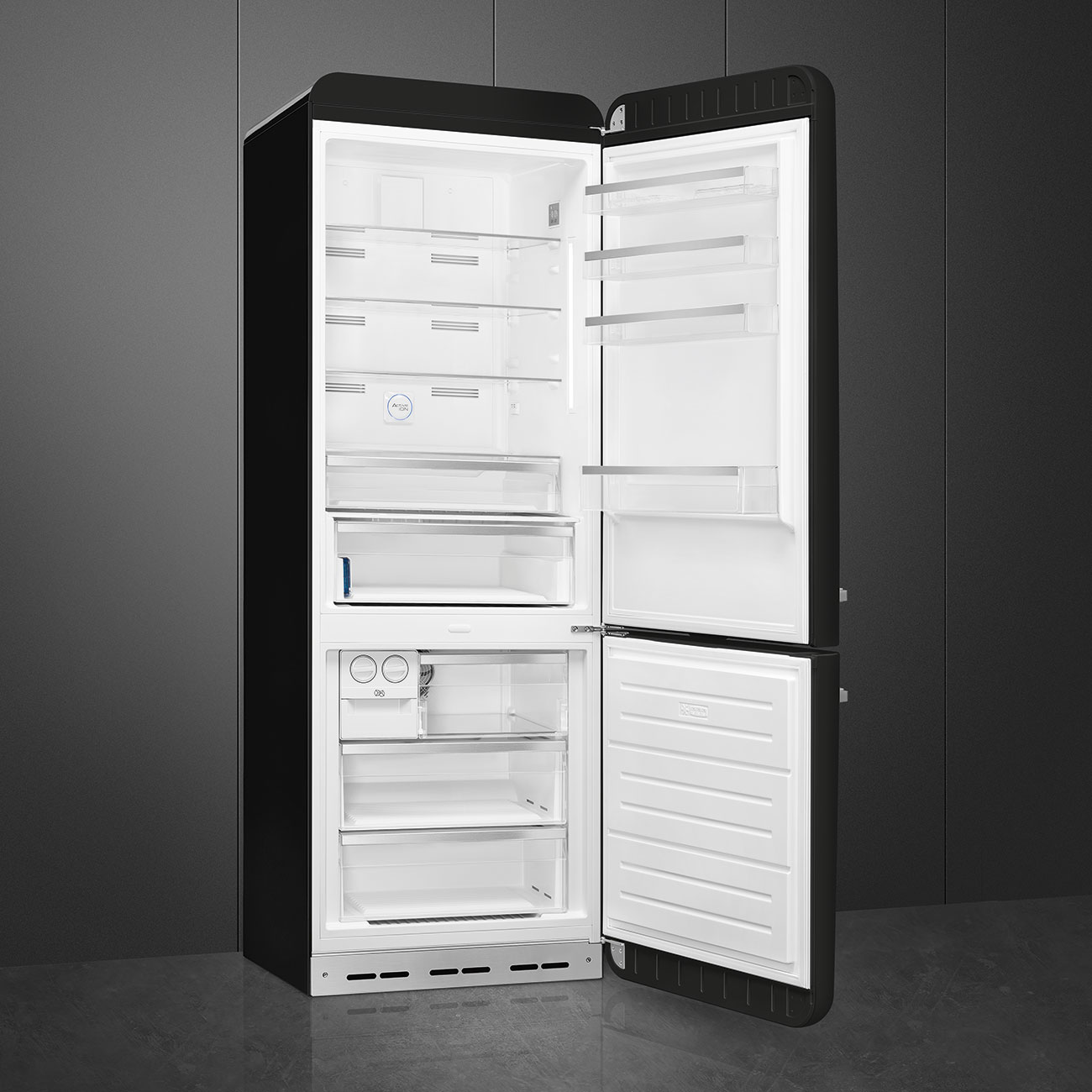 Schwarz Retro-Kühlschränke von Smeg_5