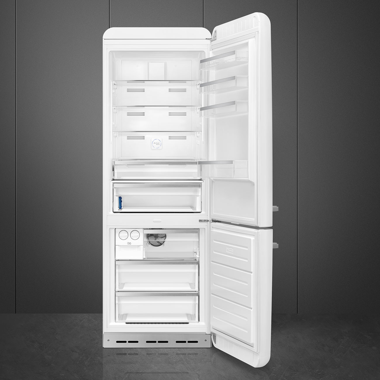 Weiß Retro-Kühlschränke von Smeg_2