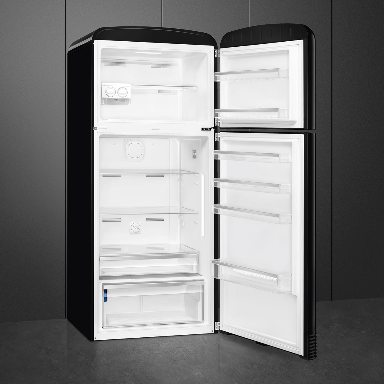 Zwart koelkast - Smeg_5