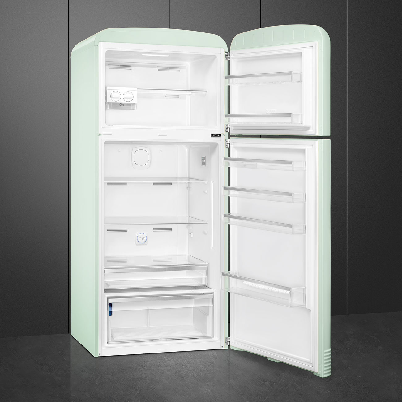 Watergroen koelkast - Smeg_5