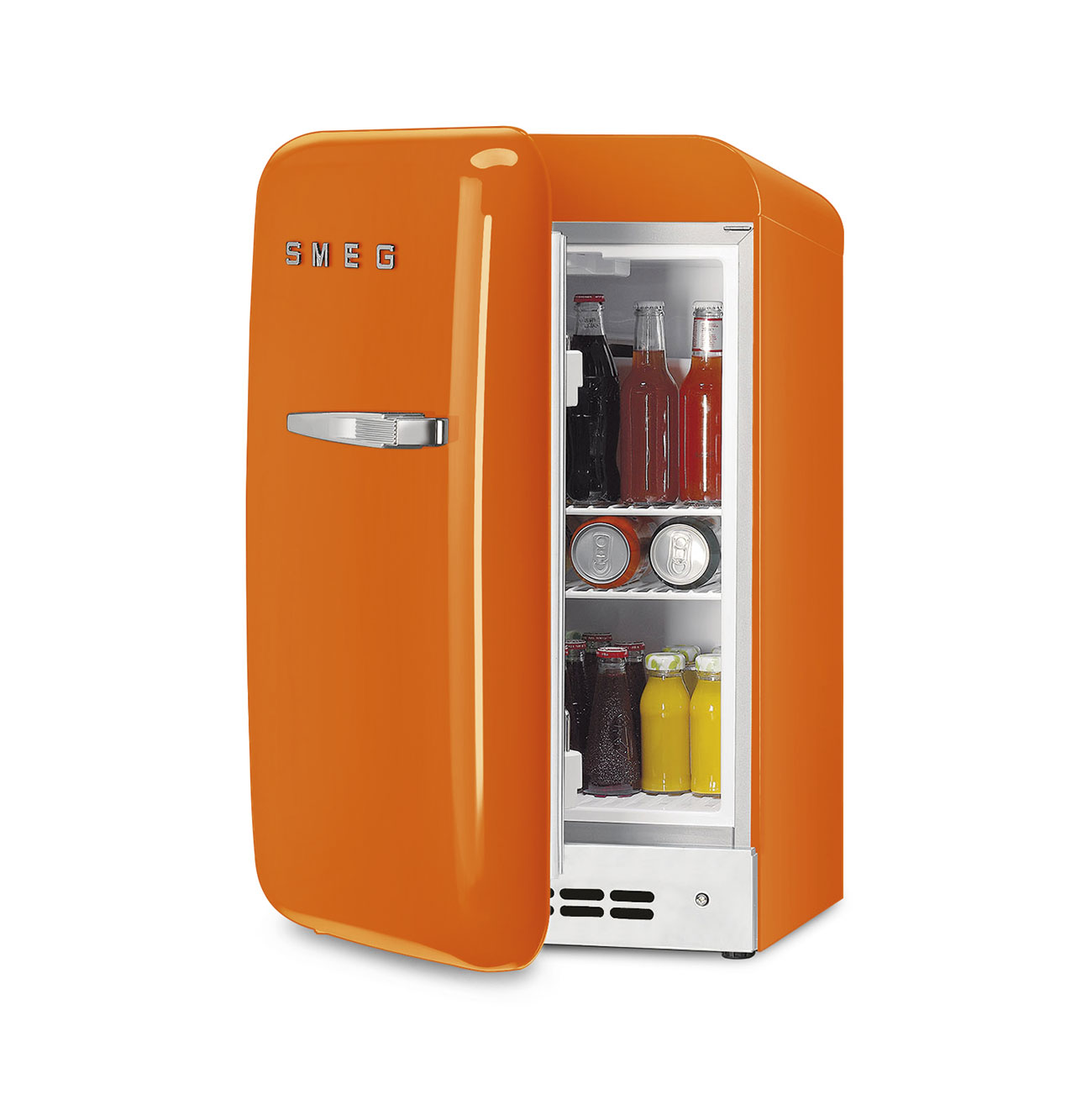 Smeg | Frittstående Kjøleskap Oransje - FAB5LOR5_2