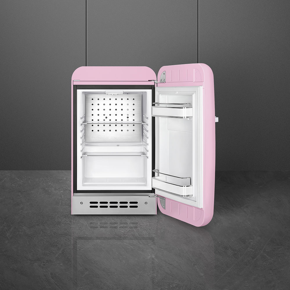Discriminatorio ciclo agradable Pink Free standing refrigerator FAB5RPK5 Smeg