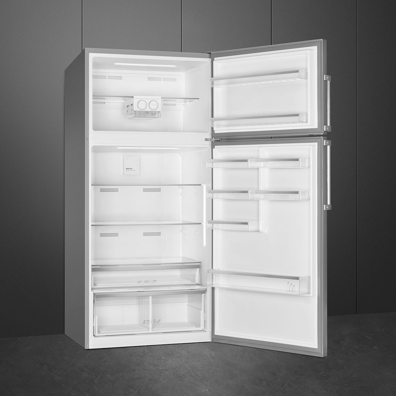 Double Door Free standing refrigerator - Smeg_4