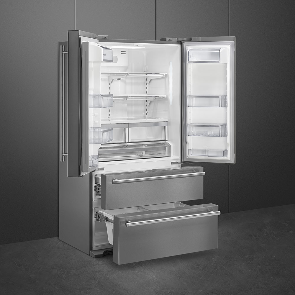 puur kader pk Refrigerator Stainless steel FQ50UFXE | Smegusa.com