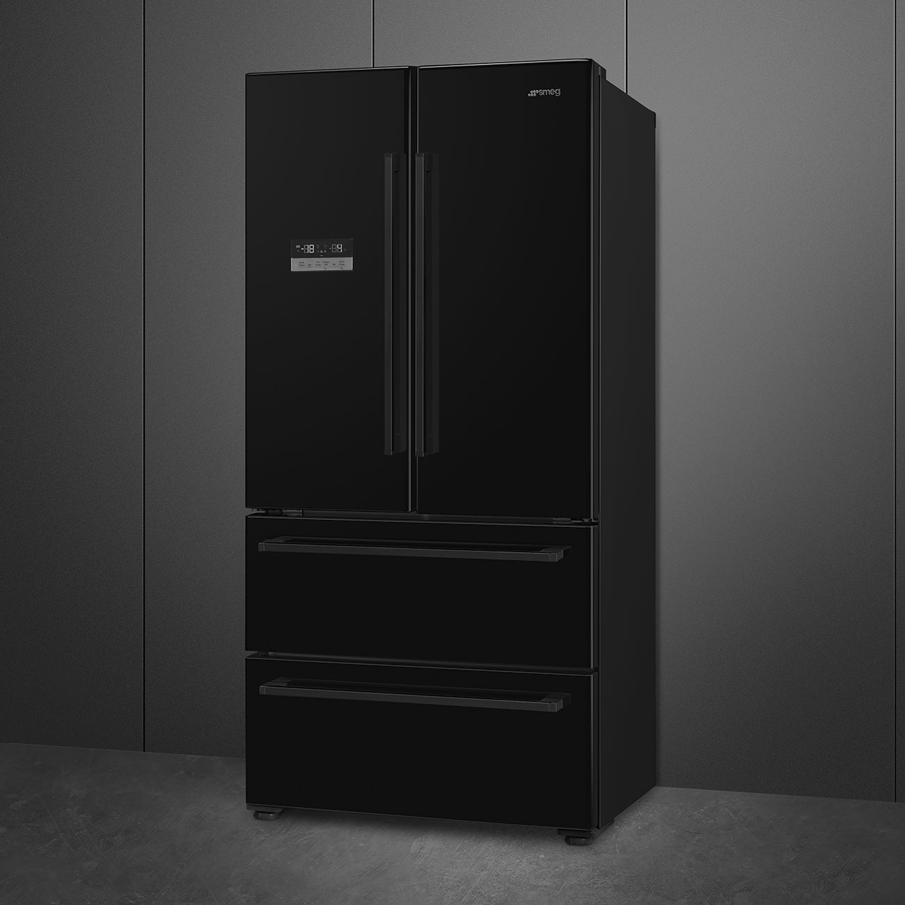 2 Doors & 2 Drawers Free standing refrigerator - Smeg_3