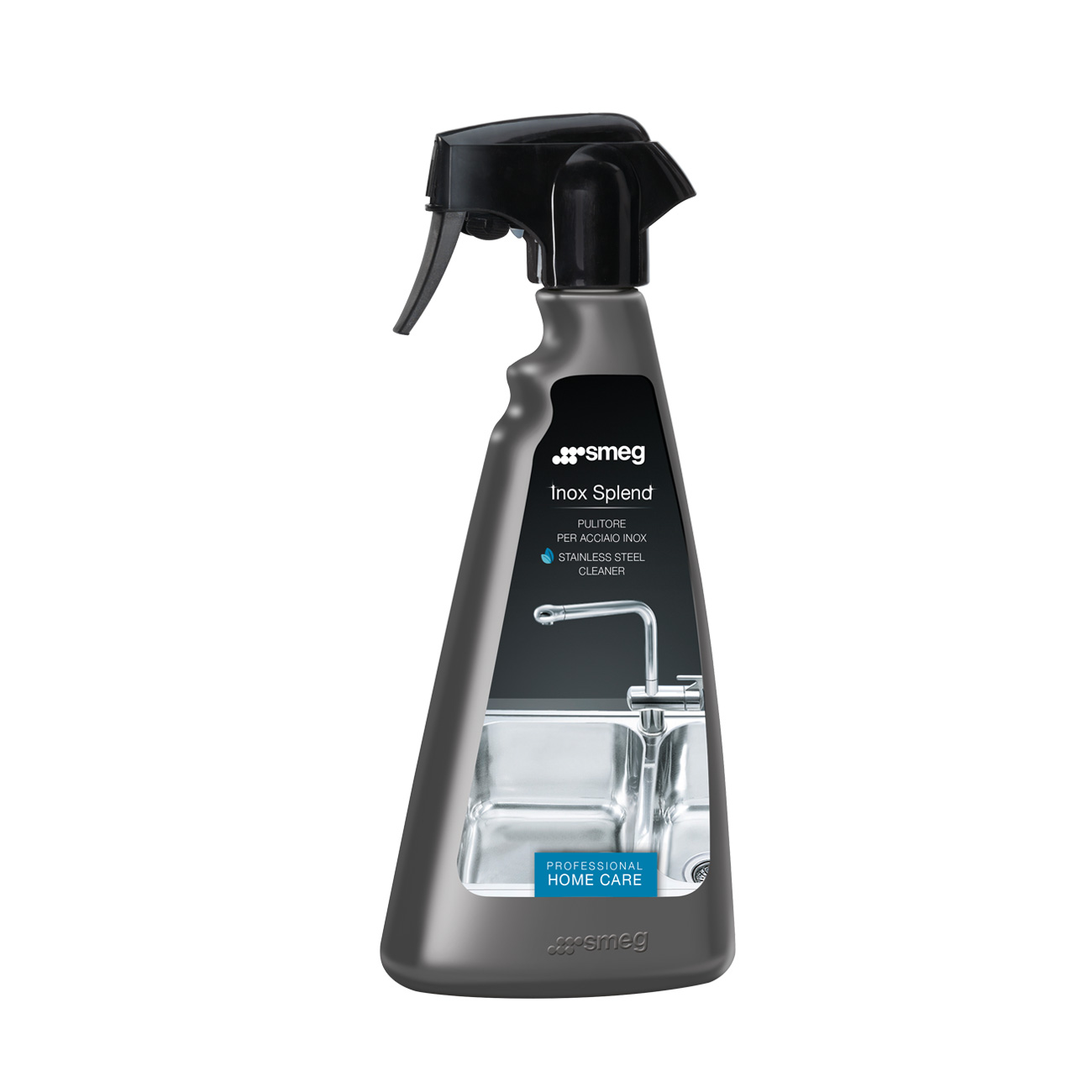 Detergente sanitizzante spray per superfici in acciaio a contatto con gli alimenti_1