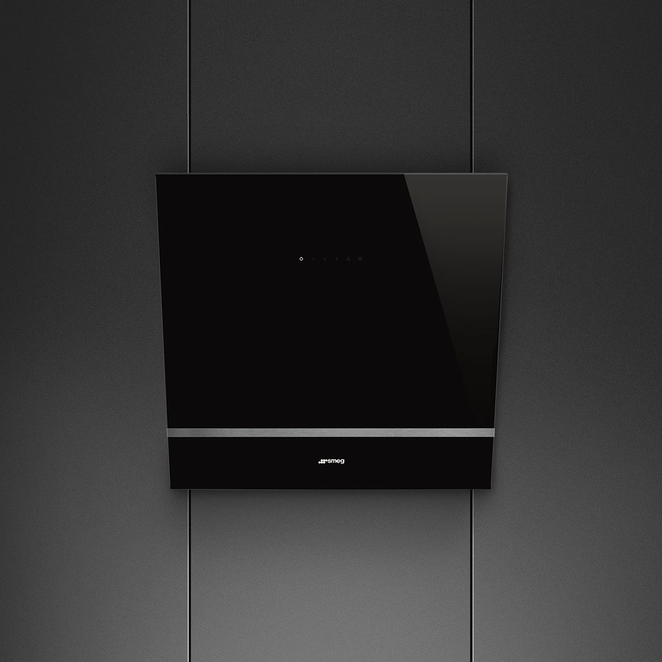 Smeg | Koristeellinen liesituuletin seinälle 60 cm Musta - KV26N_5