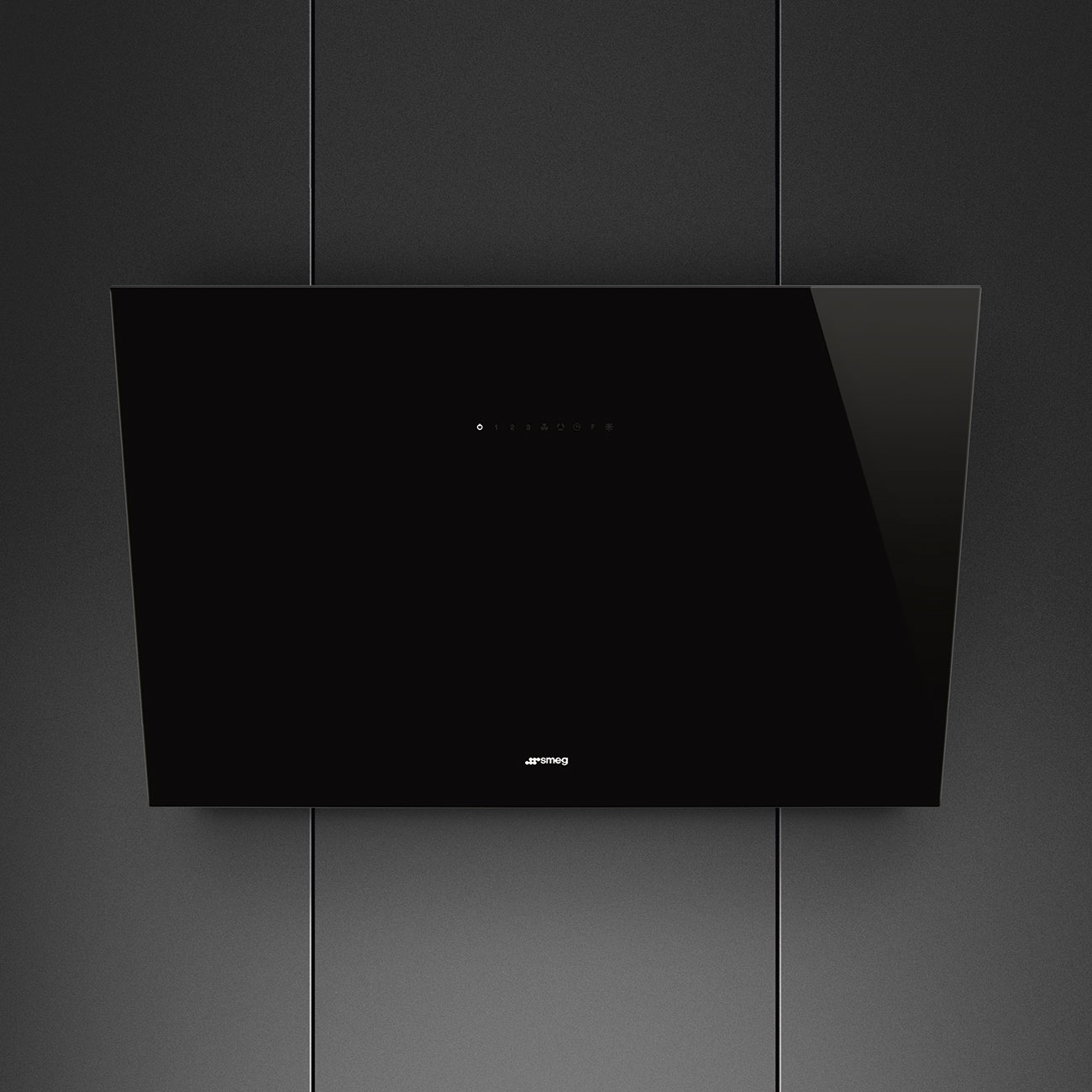 Smeg | Koristeellinen liesituuletin seinälle 90 cm Musta - KV394N_5