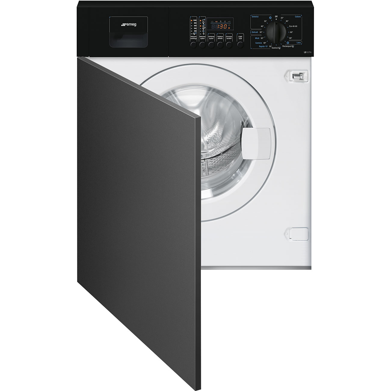 7 kg Partially- integrated built-in washing machine Smeg_1