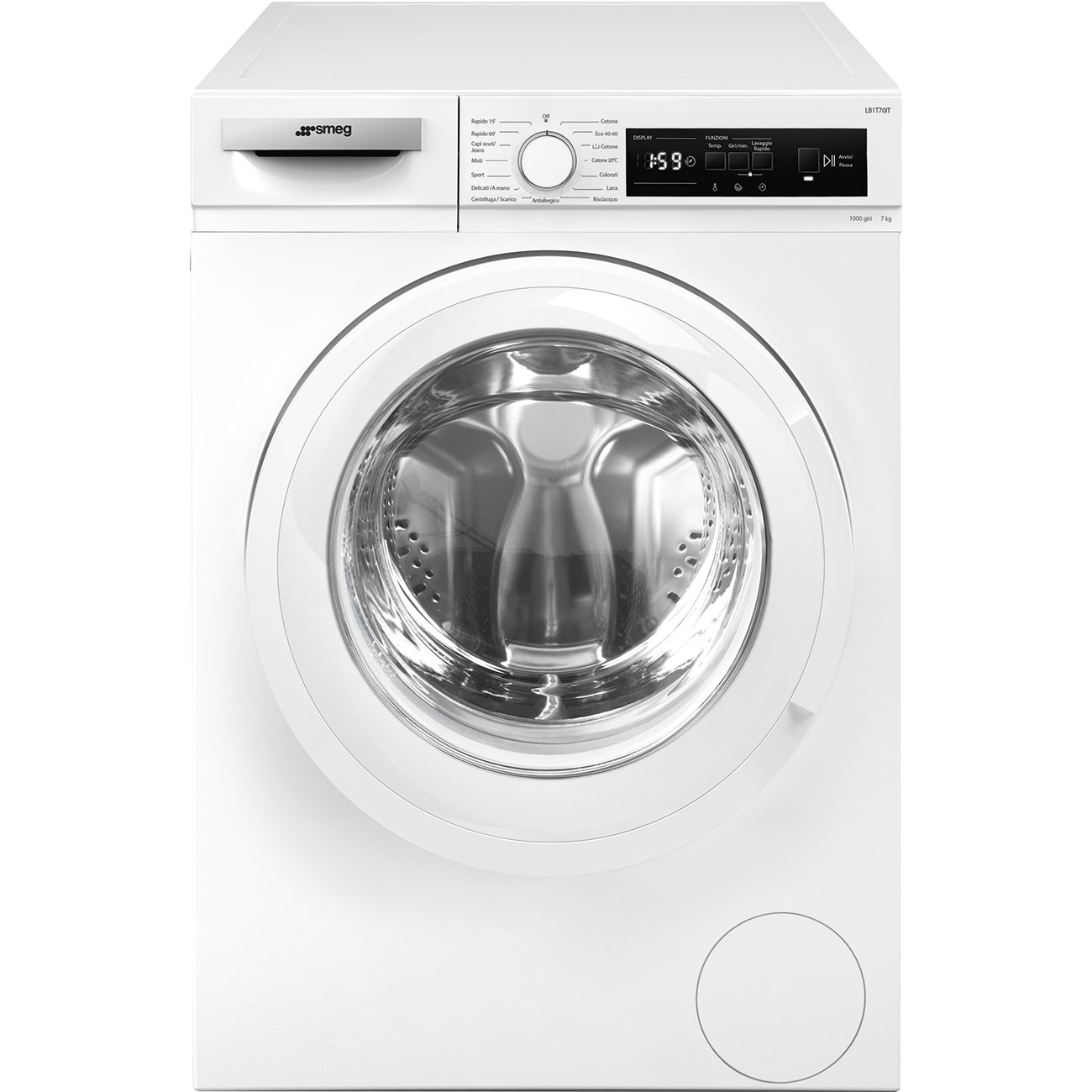 7 kg Free-standing washing machine Smeg_1